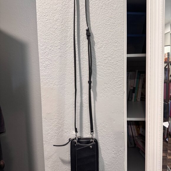 BANDOLIER leather crossbody purse and phone holder NWOT - Picture 4 of 10